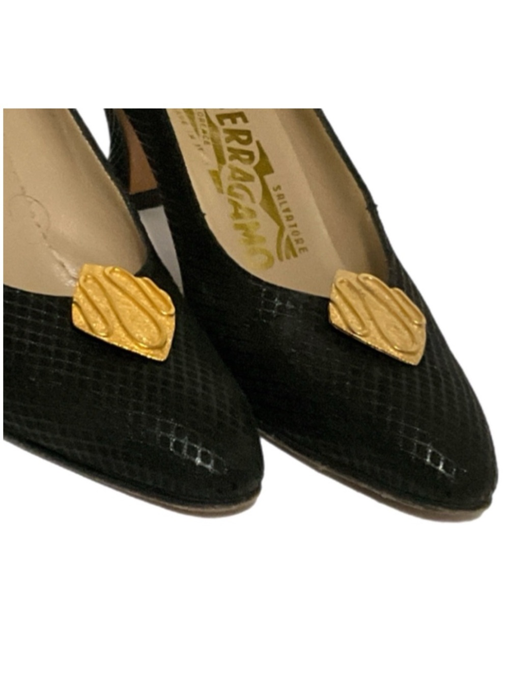 Gold Shoe Clips